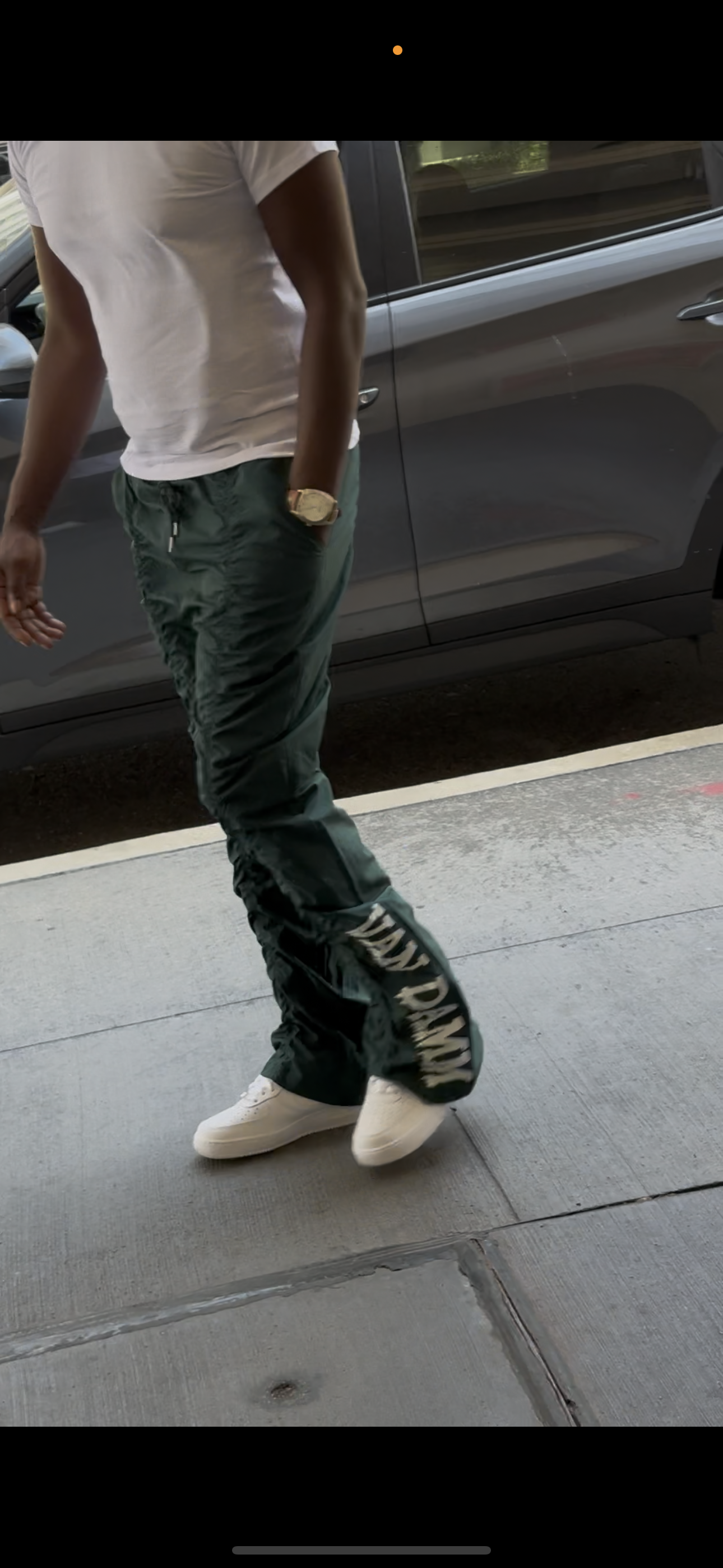Van Damm Green Joggers