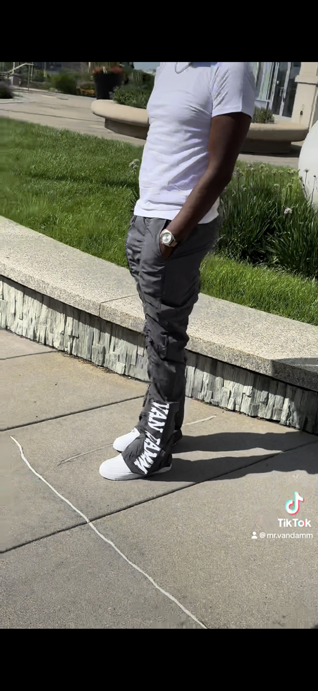 Van Damm Grey Joggers