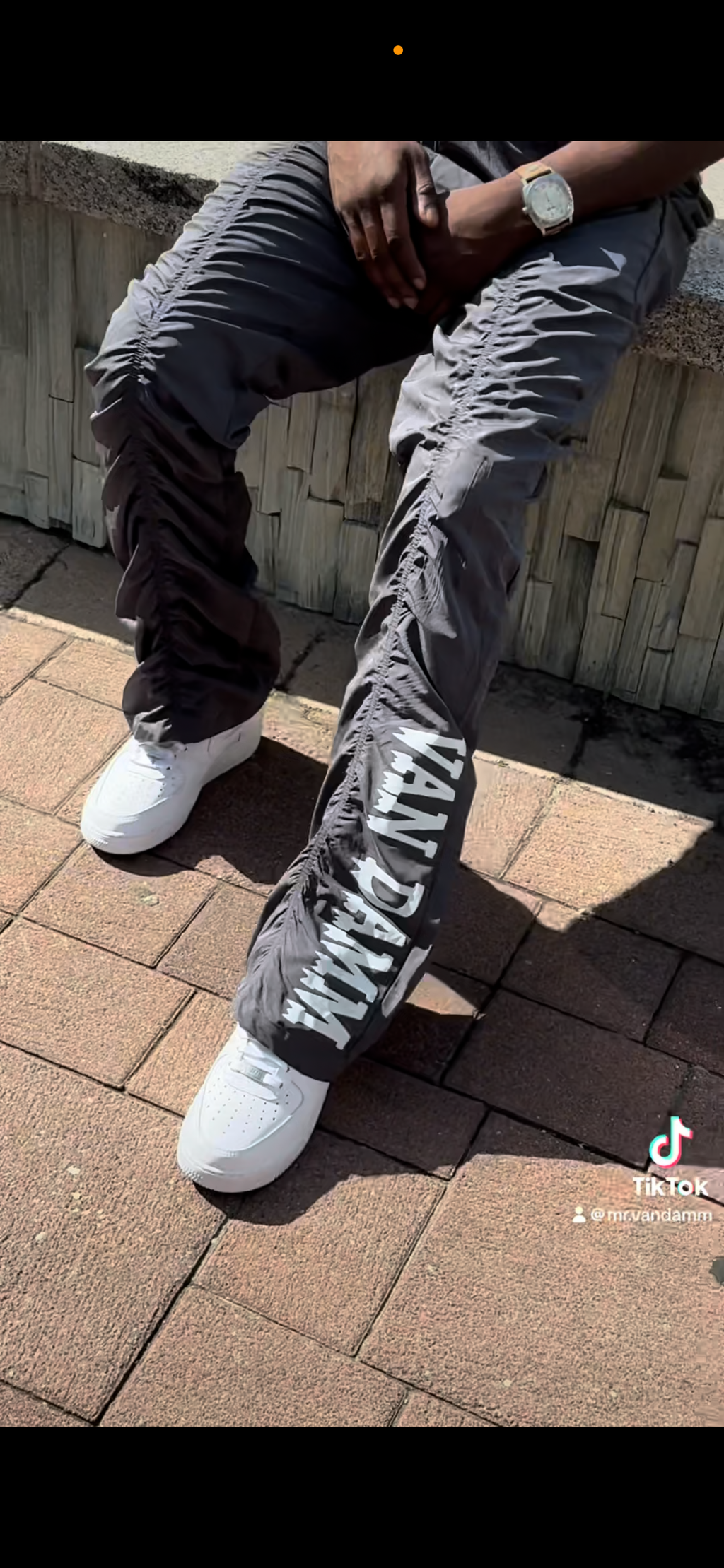 Van Damm Grey Joggers